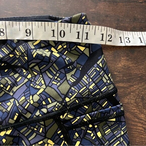 SWEATY BETTY Leggings/Pants size XS Power Full Length Map Print Women’s Workout - Picture 9 of 12